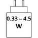 0.33-4.5W Netzteil