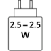 2.5-2.5W Netzteil