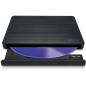 Preview: Hitachi LG Externer DVD-Brenner HLDS GP60NB60 Slim schwarz – tragbares DVD±RW Laufwerk für Laptop & PC