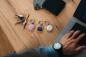 Preview: Verbatim My Finder Coin Bluetooth Tracker schwarz/wei/pink (3er Pack)