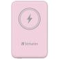 Preview: Verbatim Wireless Powerbank Charge 'n' Go 10.000mAh (rosa, Qi, PD 3.0, Quick Charge 3.0)