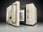 Preview: Gorenje MO4250CLI (creme/gold) Mikrowelle mit Grill