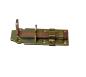 Preview: Schlossriegel aus Stahl verzinkt 120mm x 44mm gerade flachen Griff und Schlaufe