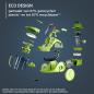 Preview: Rowenta Green Force Cyclonic Effitech RO7C36 (schwarz/grau)