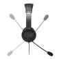 Preview: Kensington Headset Hi-Fi mit Mikrofon USB-A 1.80m Kabel schwarz