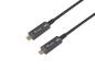 Preview: Equip Kabel USB-C3.2-C AOC 8K PD60W St/St 15.00m schwarz