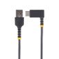 Preview: StarTech USB-A auf USB-C Kabel 2 m | 3A Schnellladekabel | USB 2.0 | Rechtwinklig | Aramidfaser