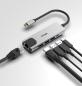 Preview: USB-C HUB 5Port D-Link DUB-M520 2xUSB3.2 Gigabit Lan RJ45 USB-C HDMI 4K passiv Silver Black