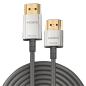 Preview: LINDY HDMI High Speed Kabel CROMO Slim Ethernet A/A 3m