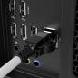 Preview: LINDY Patchkabel Cat.6A S/FTP grau 2m verriegelbar