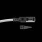 Preview: LINDY Patchkabel Cat.6A S/FTP grau 2m verriegelbar
