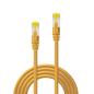 Preview: LINDY Patchkabel Cat6A RJ45 S/FTP Cat7 LSZH Kabel gelb 1,5m