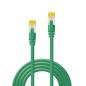 Preview: LINDY Patchkabel Cat6A RJ45 S/FTP Cat7 LSZH Kabel grün 1m