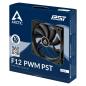 Preview: ARCTIC F12 PWM PST 120mm Lüfter schwarz Ventilator