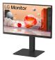Preview: 60,4cm/23,8" (1920x1080) LG 24BA650-B 16:9 FHD IPS 5ms 100Hz HDMI DP USB-C Speaker Pivot Black