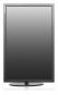 Preview: Lenovo ThinkVision T2454PA 24" WUXGA IPS Monitor 1920x1200 HDMI DP VGA USB Refurbished ohne Standfuß