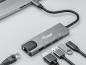 Preview: Equip USB-C 5-in-1 Multifunktionsadapter | HDMI 4K, Gigabit LAN, USB 3.2, 100W PD