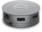 Preview: Dell DA305 Mobile Adapter Dockingstation 2xUSB3.1/HDMI/VGA/DisplayPort/USB-C/Ethernet passiv Grey