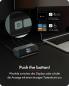 Preview: 11-in-1 DockingStation mit Power Delivery Lade-Ports und großem LCD-Display, mit 160 W GaN Lade-Adapter