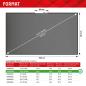 Preview: DISPLEX Privacy Safe Blickschutzfilter Uni (randlos)13,3", 16:10