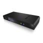 Preview: ICY BOX IB-DK2241AC Dockingstation | 11-in-1 USB 3.0 Hub mit HDMI DVI LAN & Audio