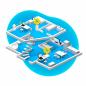 Preview: FRITZ! Powerline 1260E WLAN Set 1200Mbit/s Eingebauter Ethernet-Anschluss WLAN Weiß