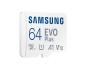 Preview: Samsung EVO plus  64 GB MicroSDXC UHS-I Class 10 Speicherkarte mit SD-Adapter MB-MC64KA