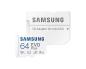 Preview: Samsung EVO plus  64 GB MicroSDXC UHS-I Class 10 Speicherkarte mit SD-Adapter MB-MC64KA