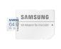 Preview: Samsung EVO plus  64 GB MicroSDXC UHS-I Class 10 Speicherkarte mit SD-Adapter MB-MC64KA