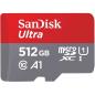 Preview: 512GB SanDisk Ultra microSDXC Speicherkarte 150MB/s +Adapter