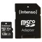 Preview: Intenso 128GB MicroSDXC Speicherkarte Professional inkl. SD Adapter