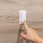 Preview: Shelly BLU Button 4 – Bluetooth Fernbedienung mit Magnethalter & Plug & Play Funktion