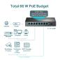Preview: TP-Link TL-SF1008P – 8-Port PoE+ Switch