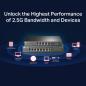 Preview: TP-Link TL-SG108-M2 8-Port 2,5G Gigabit Switch – Unmanaged, 8× 2,5-Gbit/s, lüfterlos