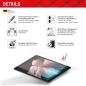 Preview: DISPLEX Tablet Glass (9H) Samsung Tab S8/S9/S9FE/S10FE/S10 Lite Eco-Montagerahmen L-Form, unzerbrechlich, ultra-dünn, unsichtbar