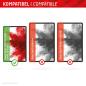 Preview: DISPLEX Tablet Glass (9H) Samsung Tab S8/S9/S9FE/S10FE/S10 Lite Eco-Montagerahmen L-Form, unzerbrechlich, ultra-dünn, unsichtbar