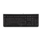 Preview: CHERRY KC 1000 Kabelgebundene Tastatur Schwarz USB QWERTZ - DE