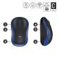 Preview: Logitech M185 Blau Maus Beidhändig RF Wireless Optisch 1000 DPI