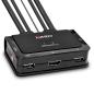 Preview: KVM Switch Compact 2 Port HDMI USB 2.0 & Audio