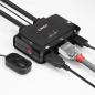 Preview: KVM Switch Compact 2 Port HDMI USB 2.0 & Audio
