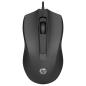 Preview: HP Kabelgebundene Maus 100 schwarz USB