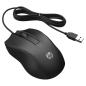 Preview: HP Kabelgebundene Maus 100 schwarz USB