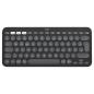Preview: Logitech K380 Pebble Keys2 Bluetooth black QWERTZ DE