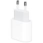 Preview: 20W Apple USB-C Power Adapter Ladegerät für Mobilgeräte Universal Weiß MUVV3ZM/A