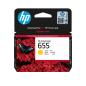 Preview: HP 655 Gelb Original Druckerpatrone CZ112AE bis zu 600 Seiten