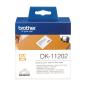 Preview: Brother DK-11202 Einzeletiketten 62 x 100 mm Schwarz auf Weiß 300 Stück Original