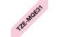 Preview: Original Brother TZe-MQE31 TZe Schriftband 12 mm Schwarz auf Rosa 8 m