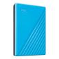 Preview: WD My Passport 2TB Externe 2,5 Zoll Festplatte USB 3.2 Gen 1 Blau