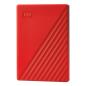 Preview: 2,5" WD My Passport 2TB portable HDD USB3.0 USB2.0 compatible Red Retail