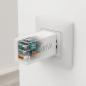 Preview: HAMA Schnellladegerät GaN 2x USB-C PD 1x USB-A QC 65W Weiss